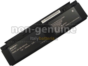 1600mAh batteria per Sony VAIO VGN-P27H/N 