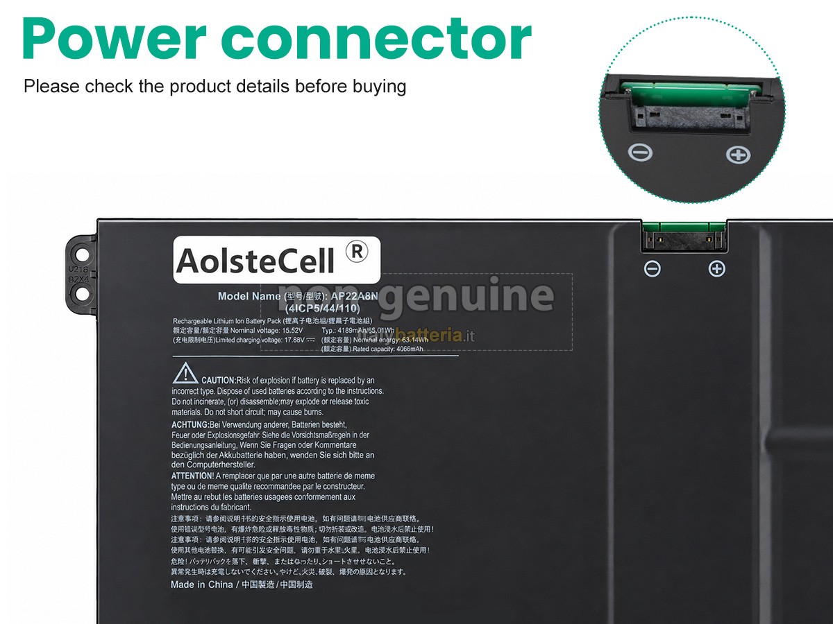 Batteria Acer SWIFT 14 AI SF14-61T-R64E