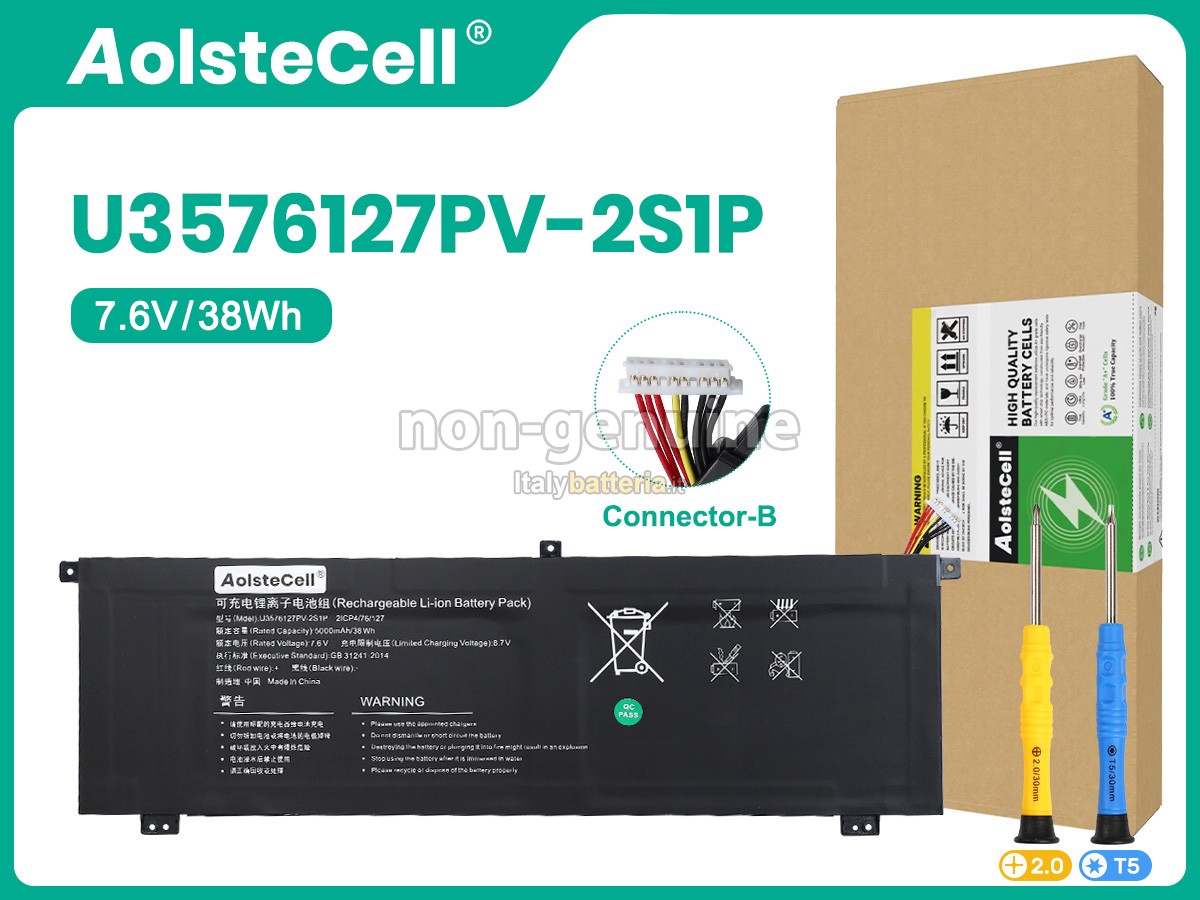 Batteria per Gateway U3576127PV-2S1P