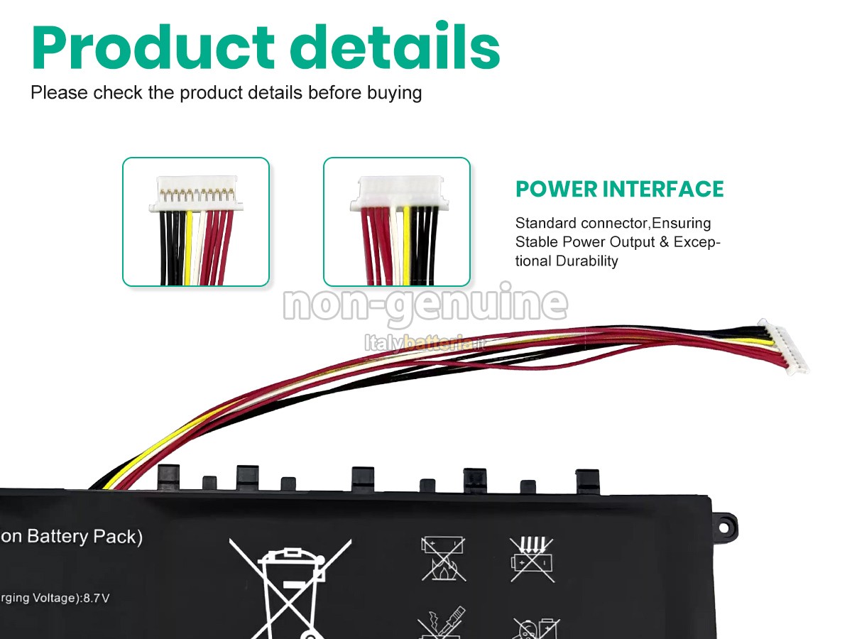 Batteria per Gateway U3576127PV-2S1P
