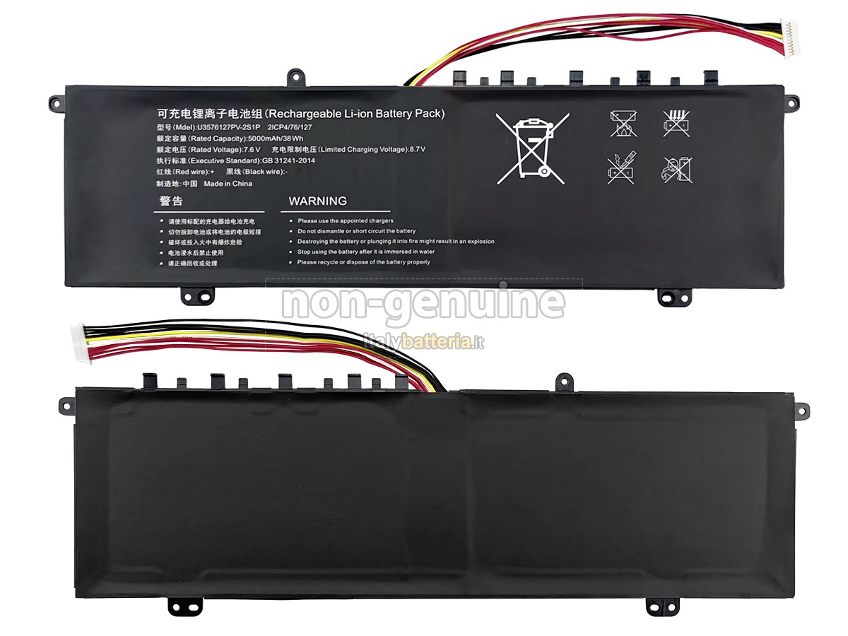 Batteria per Gateway U3576127PV-2S1P
