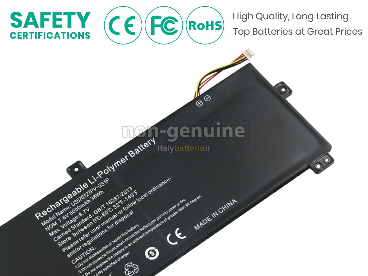Batteria per Gateway U3576127PV-2S1P