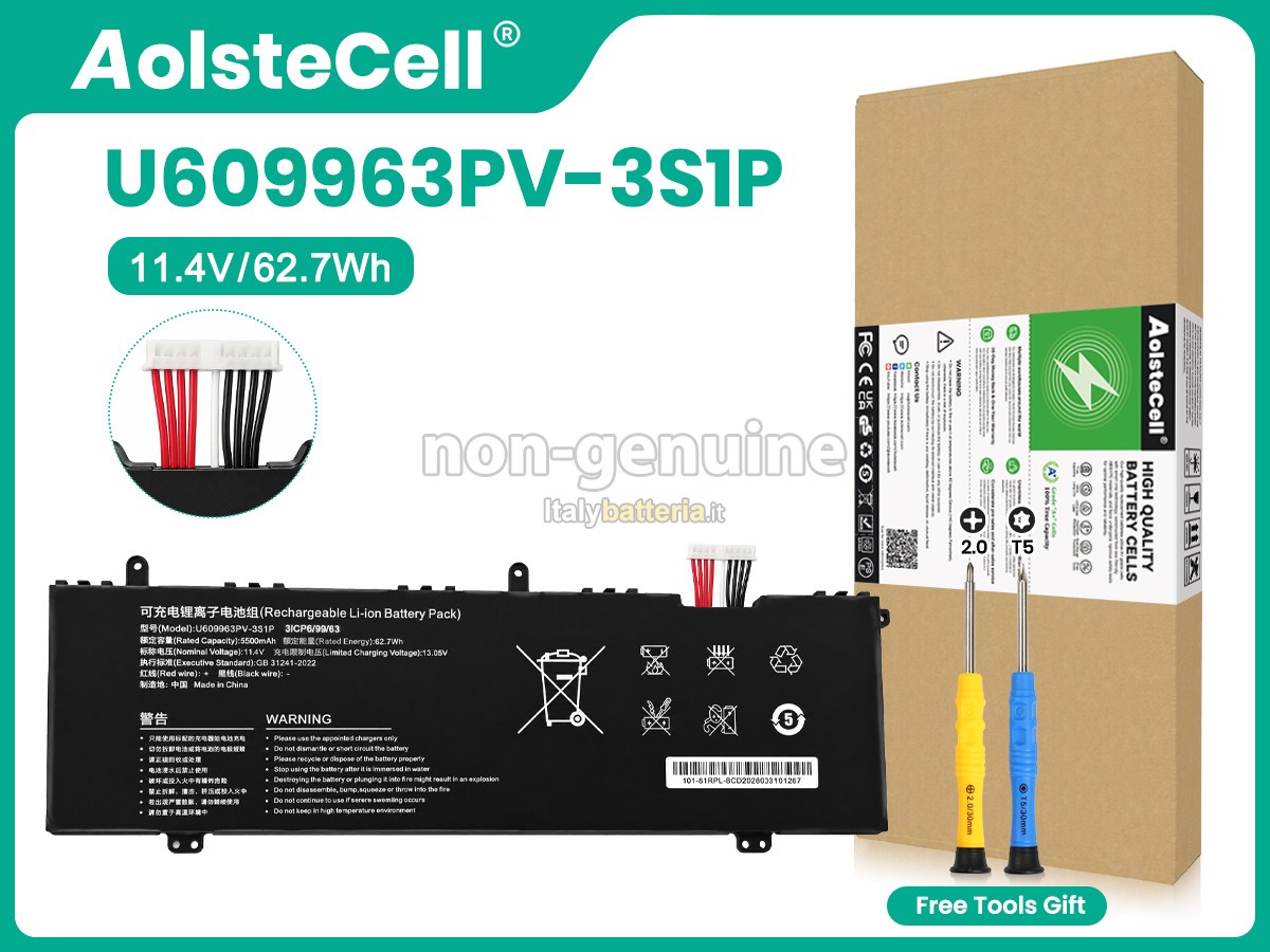Batteria Acer U609963PV-3S1P