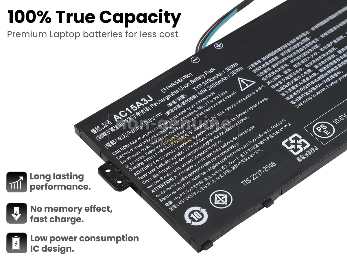 Batteria per portatile Acer Chromebook R11 C738T-C2EJ