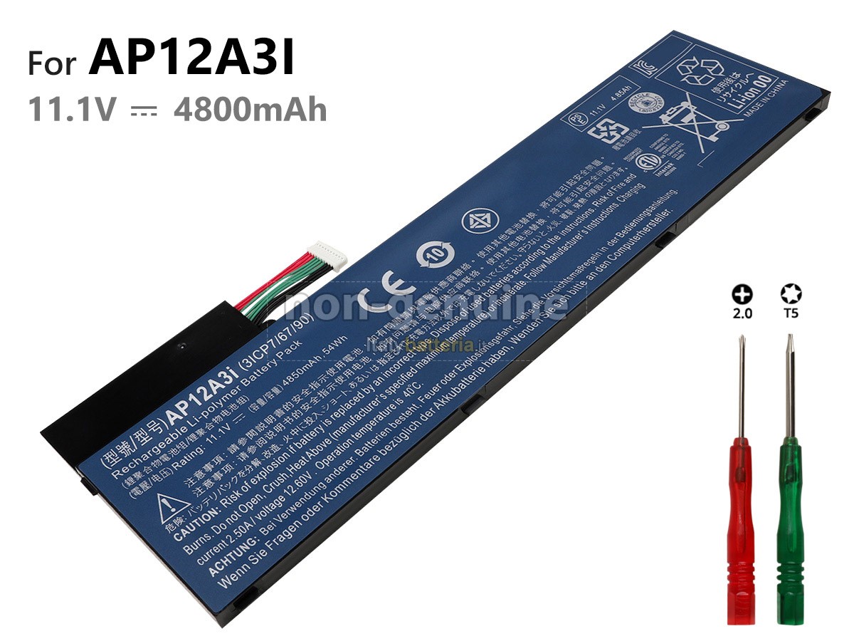 Batteria per portatile Acer TravelMate P645-VG-74608G25TKK