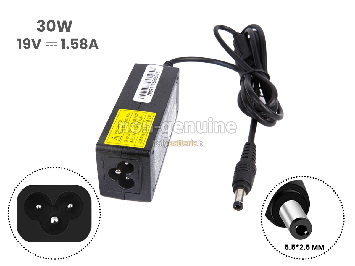 Adattatore per Asus 19V 1.58A 30W 5.5*2.5MM
