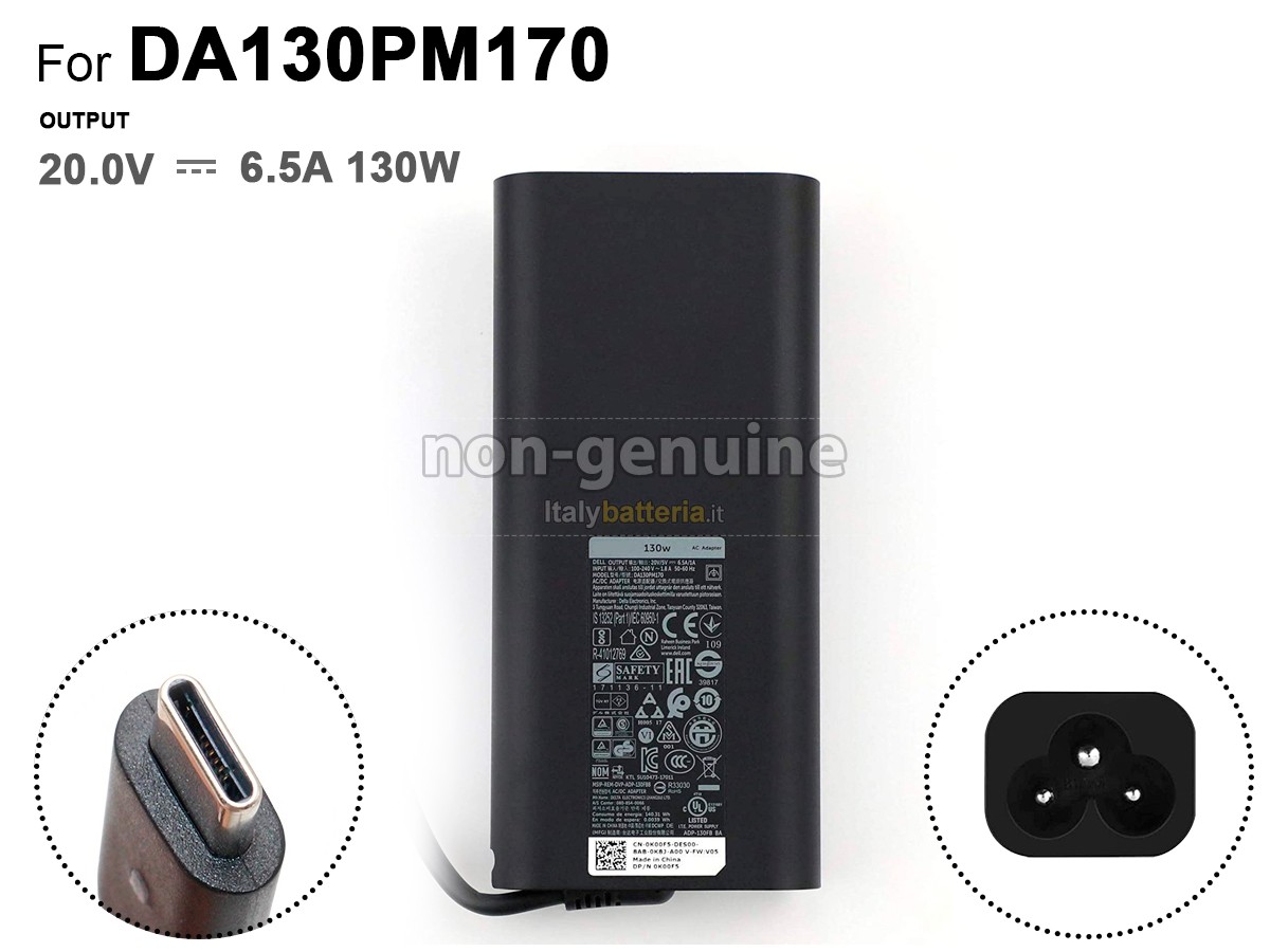 Adattatore per Dell DL-TPC-130W-TUOYUAN