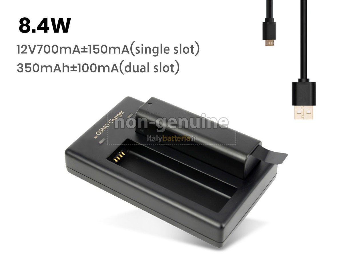 Adattatore per DJI USB DUAL SLOT INDEPENDENT CHARGER