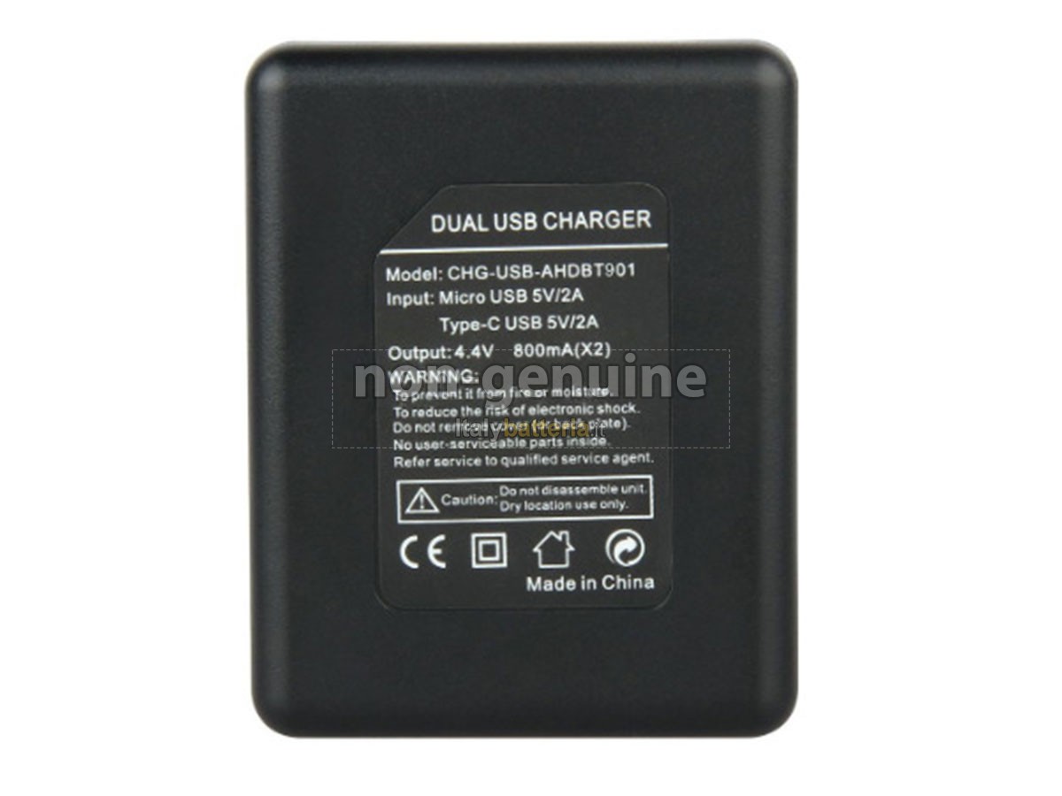 Adattatore per GoPro HERO 12/11/10/9 DUAL CHARGER