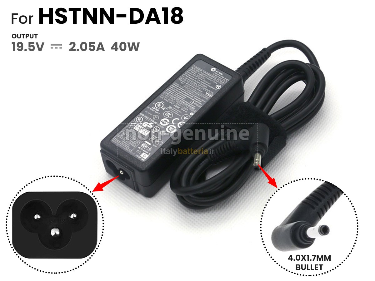 Adattatore per HP HSTNN-DA18