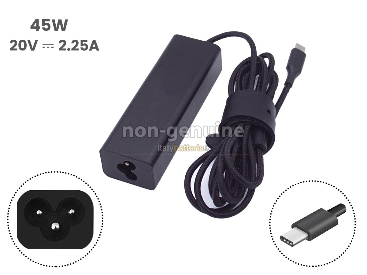 Adattatore per Razer 45W 20V 2.25A USB-C