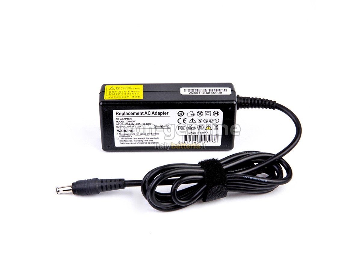 Adattatore per Samsung 19V 3.16A 60W 5.5*3.0MM