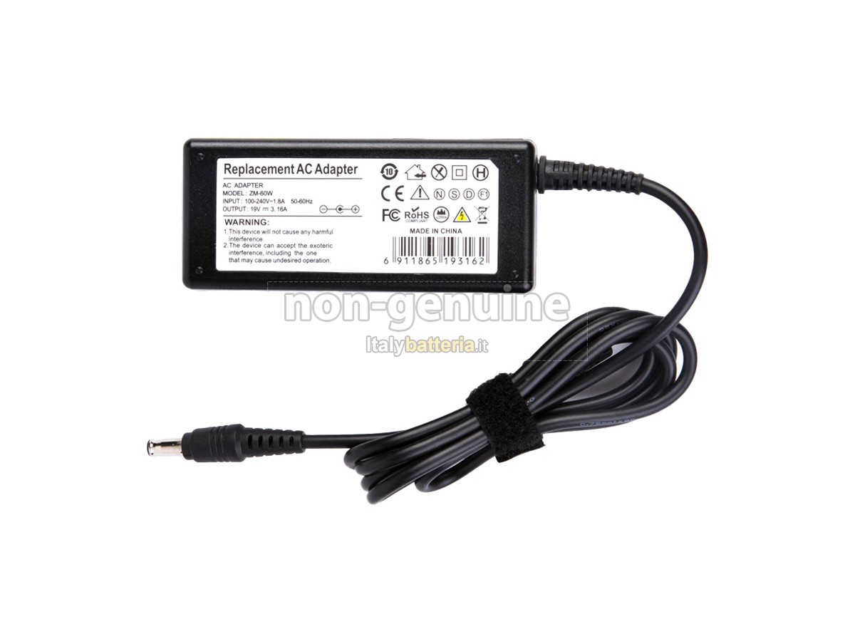 Adattatore per Samsung 19V 3.16A 60W 5.5*3.0MM