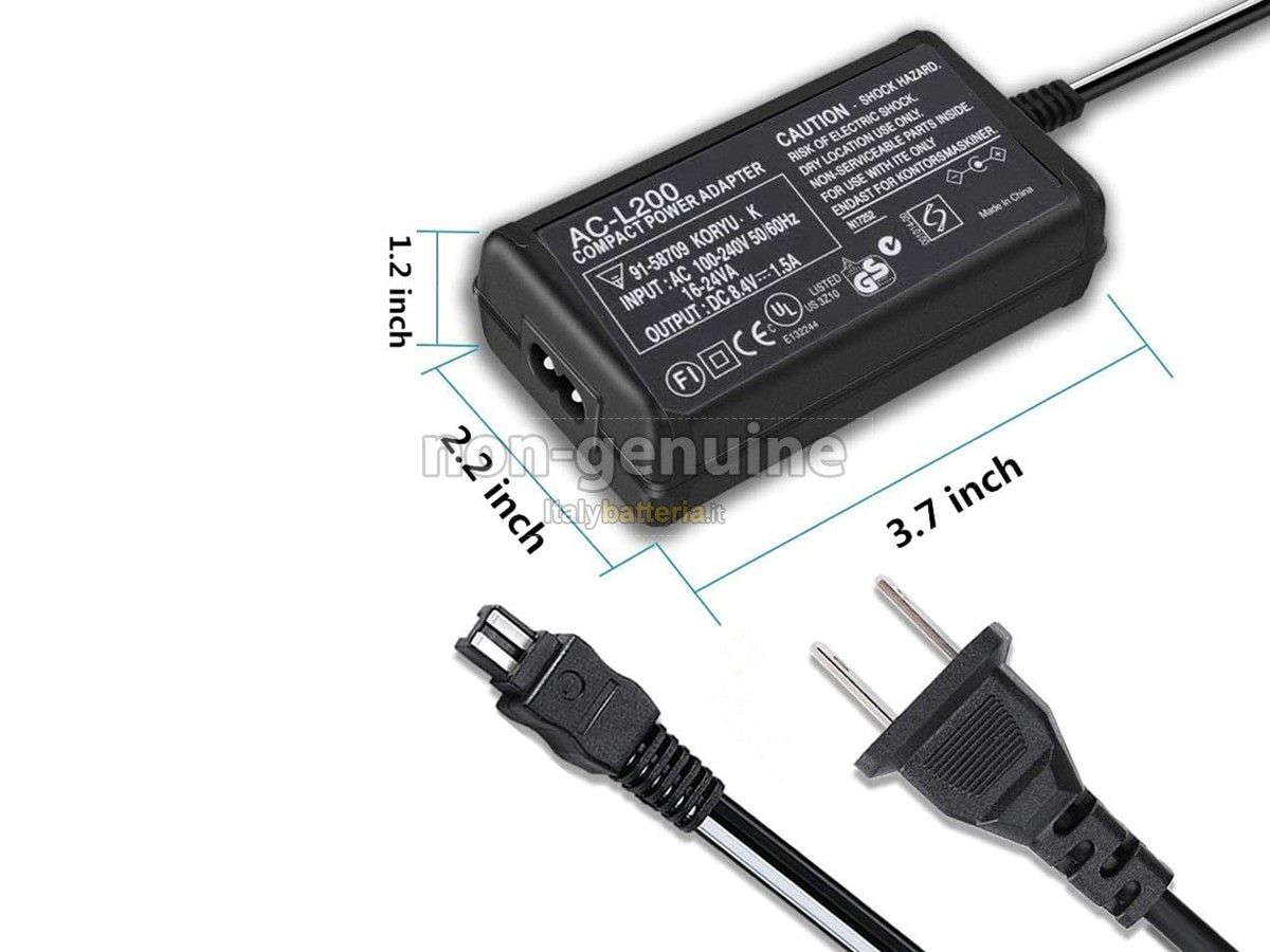 Adattatore per Sony HDR-PJ540