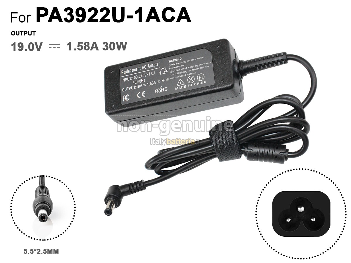 Adattatore per Toshiba PA3922E -1AC3
