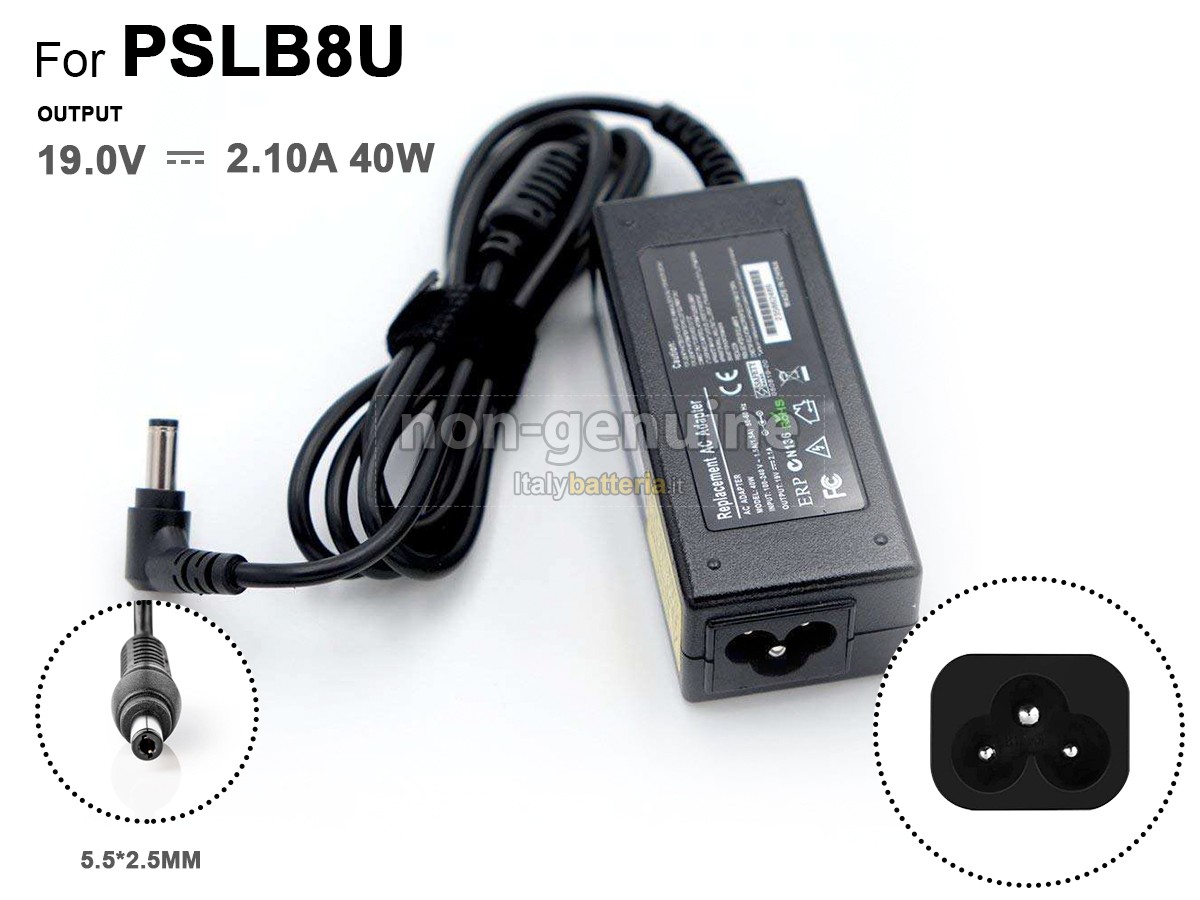 Adattatore per Toshiba 19V 2.1A 5.5*2.5MM