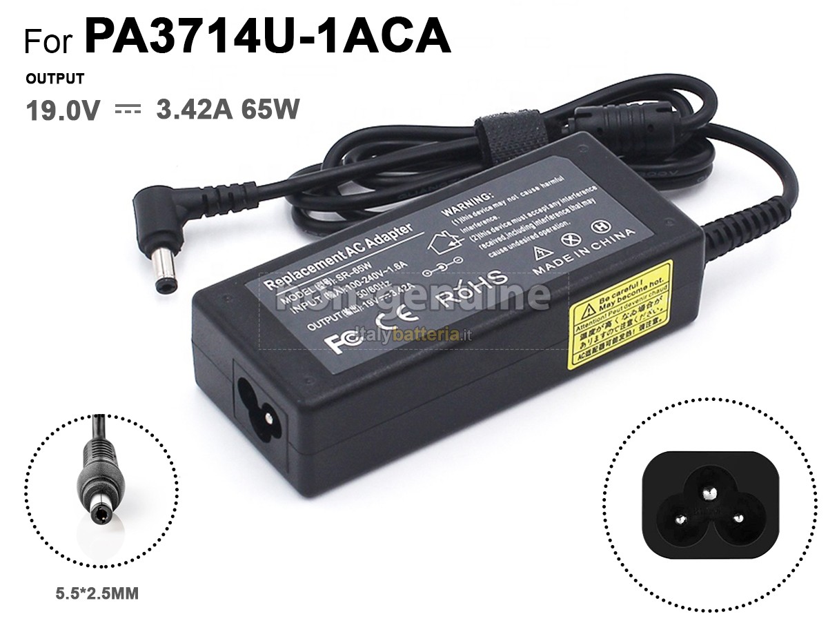 Adattatore per Toshiba PA5178U-1ACA