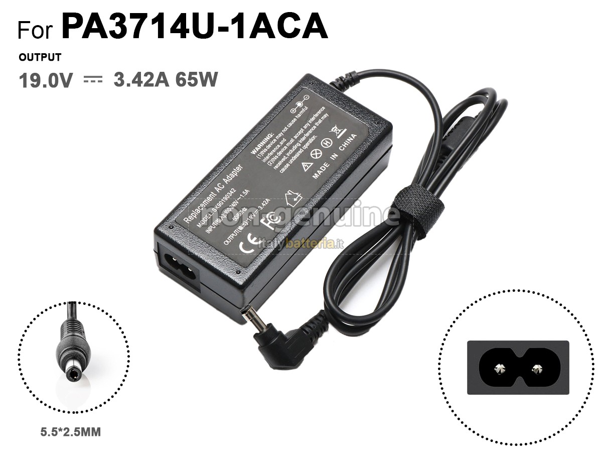 Adattatore per Toshiba PA5178U-1ACA