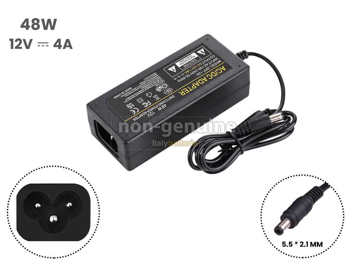 Adattatore per XiaoMi 12V 4A 48W 5.5 X 2.1MM