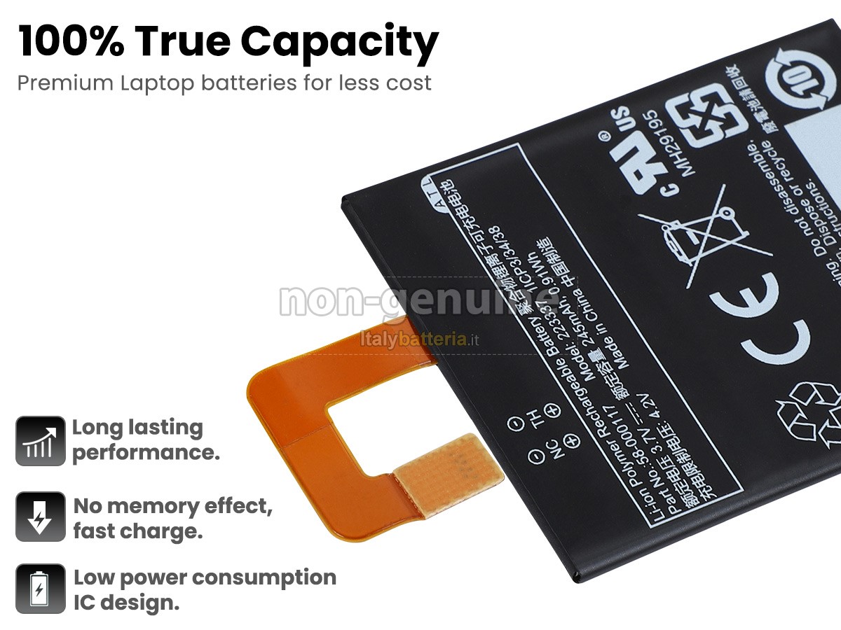 Batteria per portatile Amazon 58-000117
