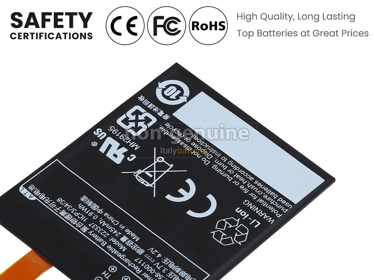 Batteria per portatile Amazon 58-000117