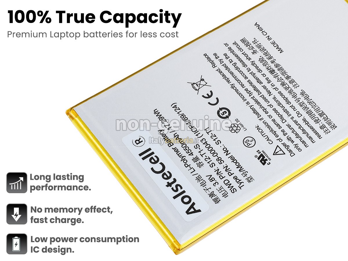 Batteria per portatile Amazon 58-000043