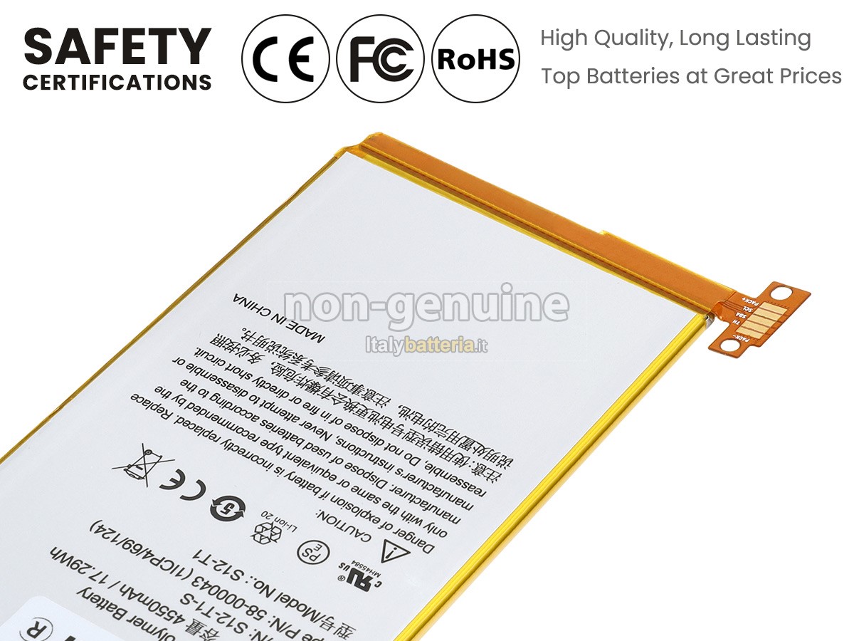 Batteria per portatile Amazon 58-000043