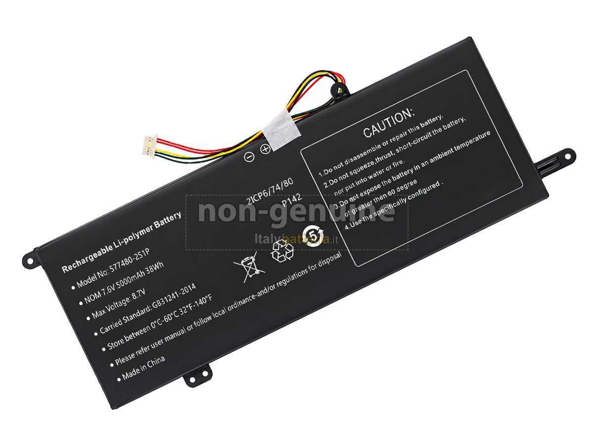 Batteria AolsteCell 577480-2S1P