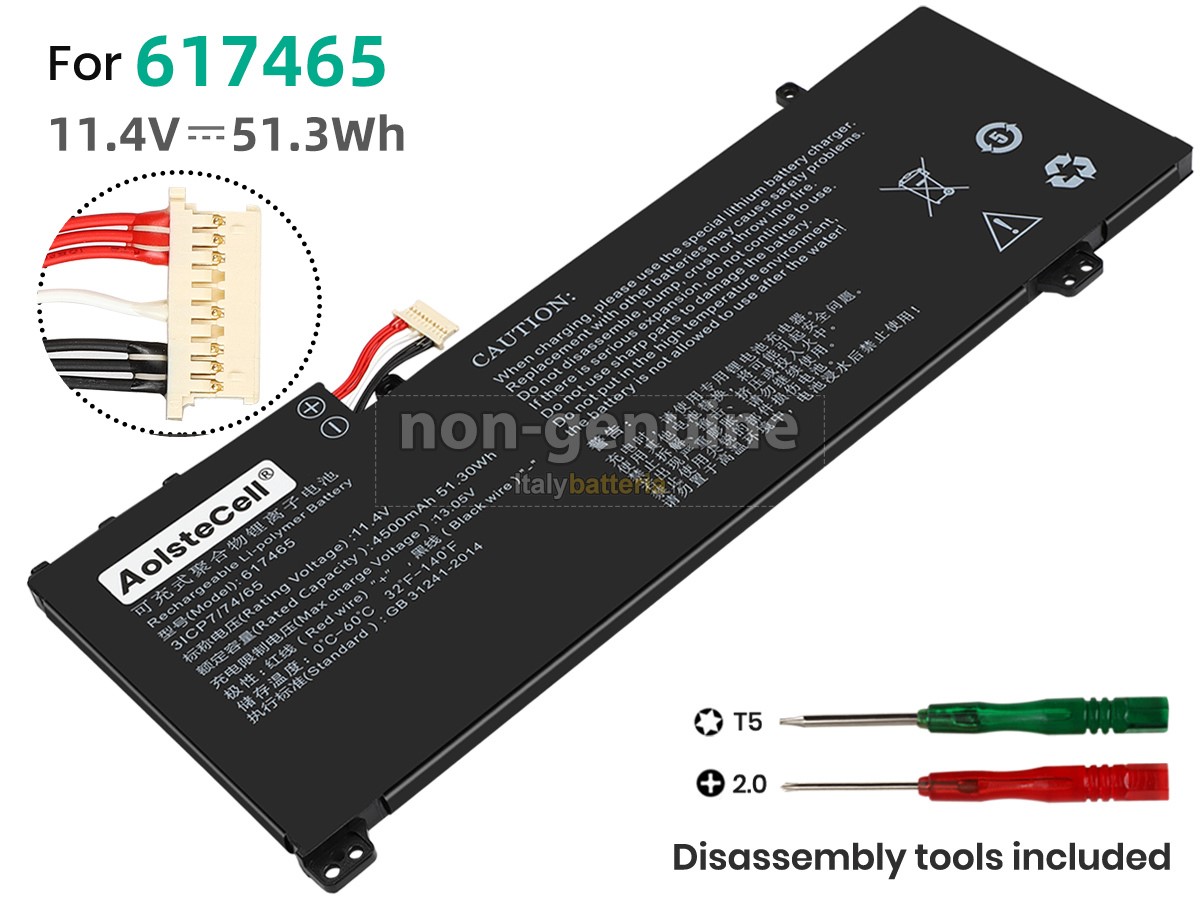 Batteria per AolsteCell 617465