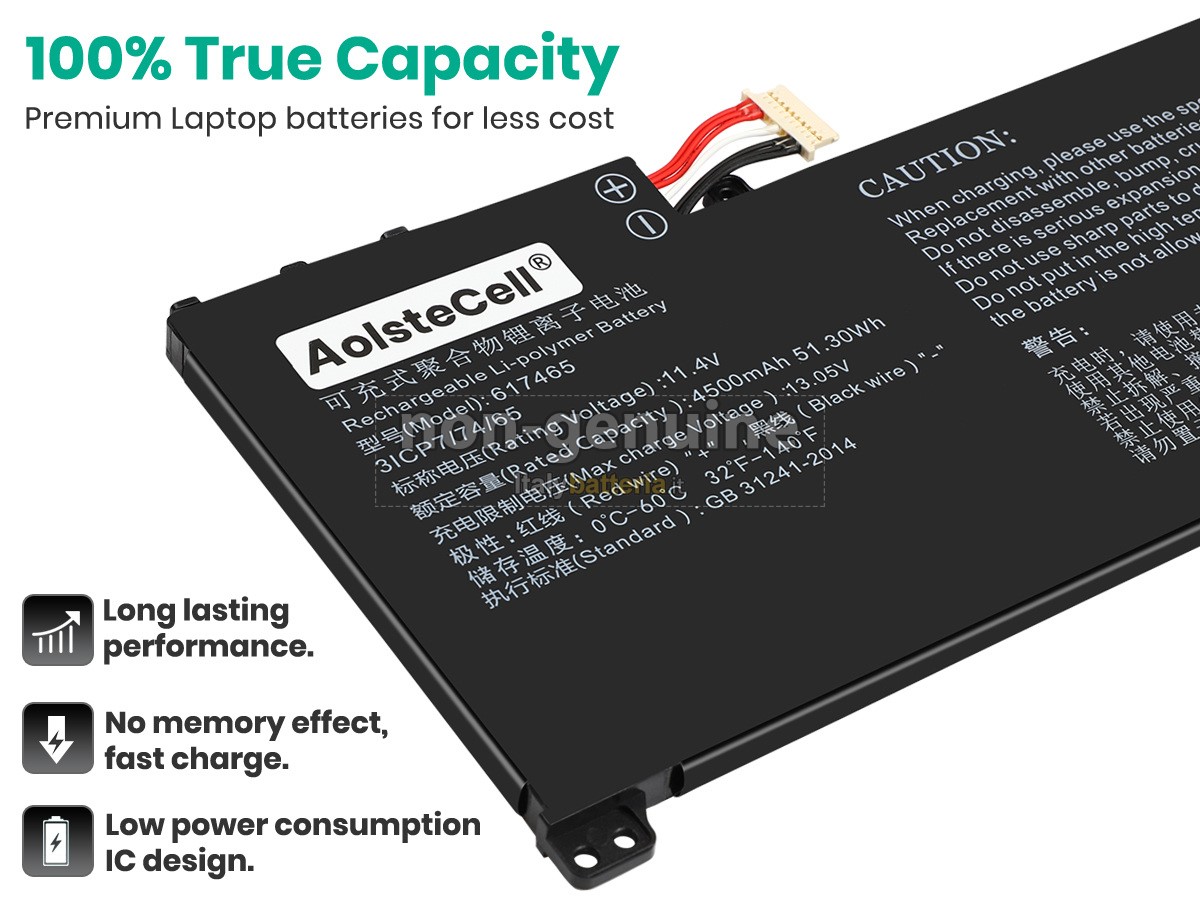 Batteria per AolsteCell 617465