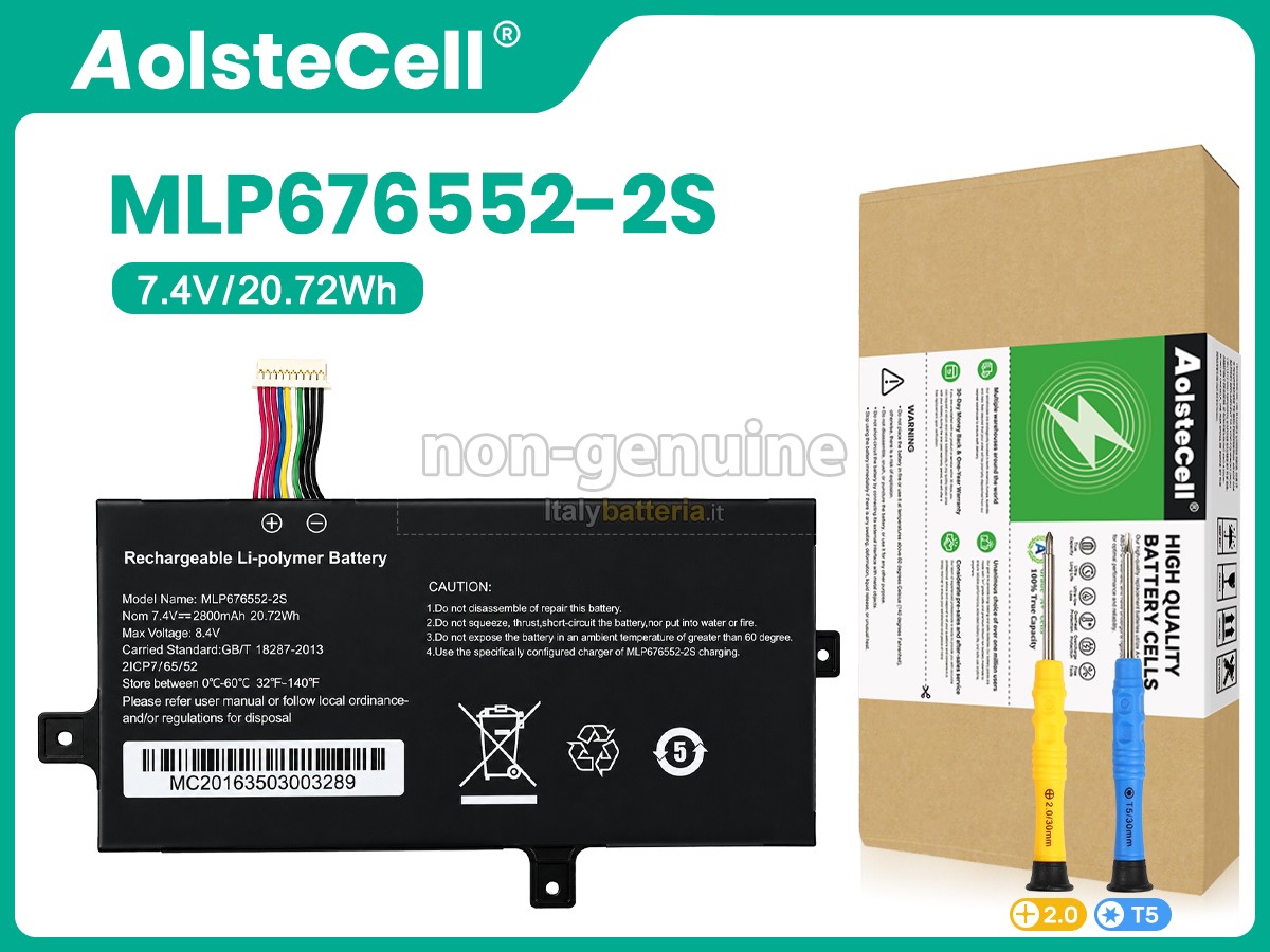 Batteria AolsteCell MLP676552-2S