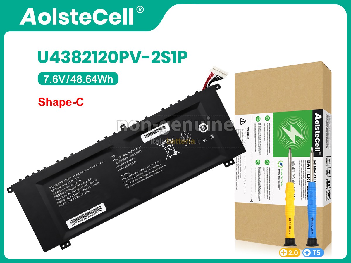 Batteria AolsteCell U4382120PV-2S1P