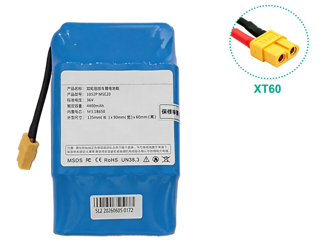 AolsteCell 10S2P MSE20 36V 4400mah  XT60 batteria
