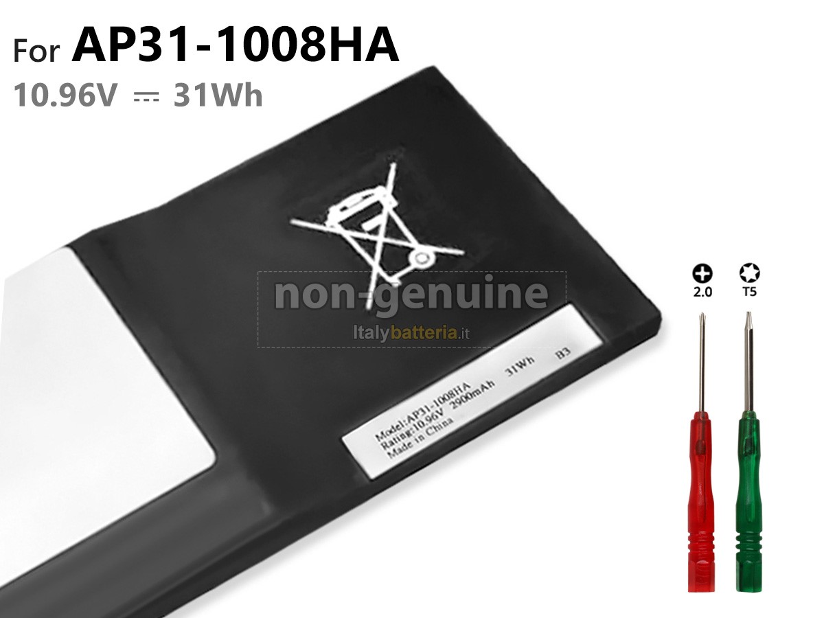 Batteria per portatile Asus Eee PC 1008HA