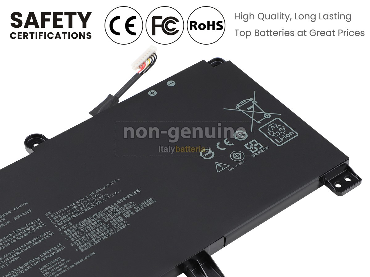 Batteria per Asus B31N1726-LONG
