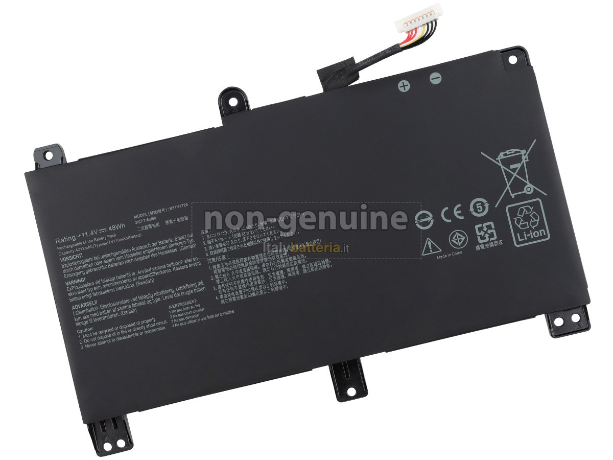 Batteria per Asus B31N1726-LONG