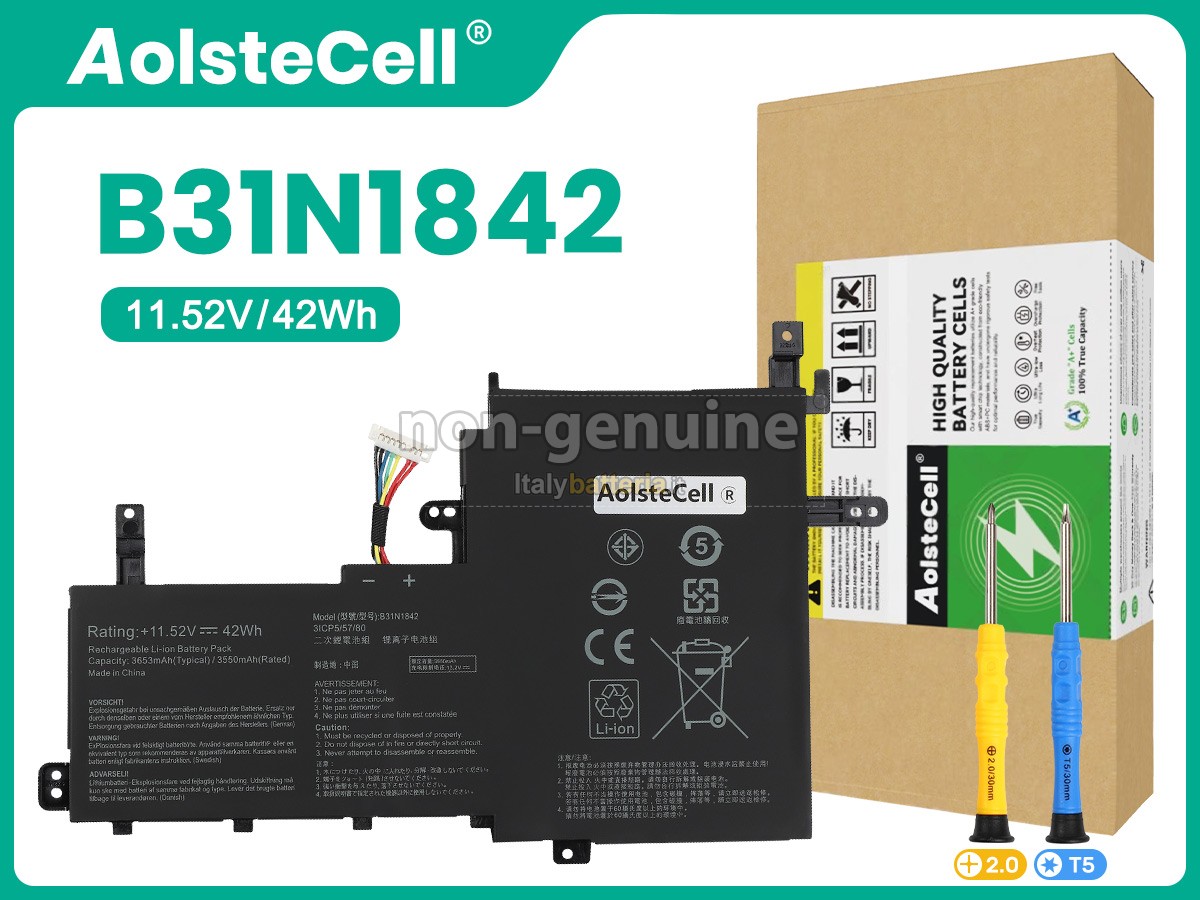 Batteria per portatile Asus VivoBook S15 S531FA