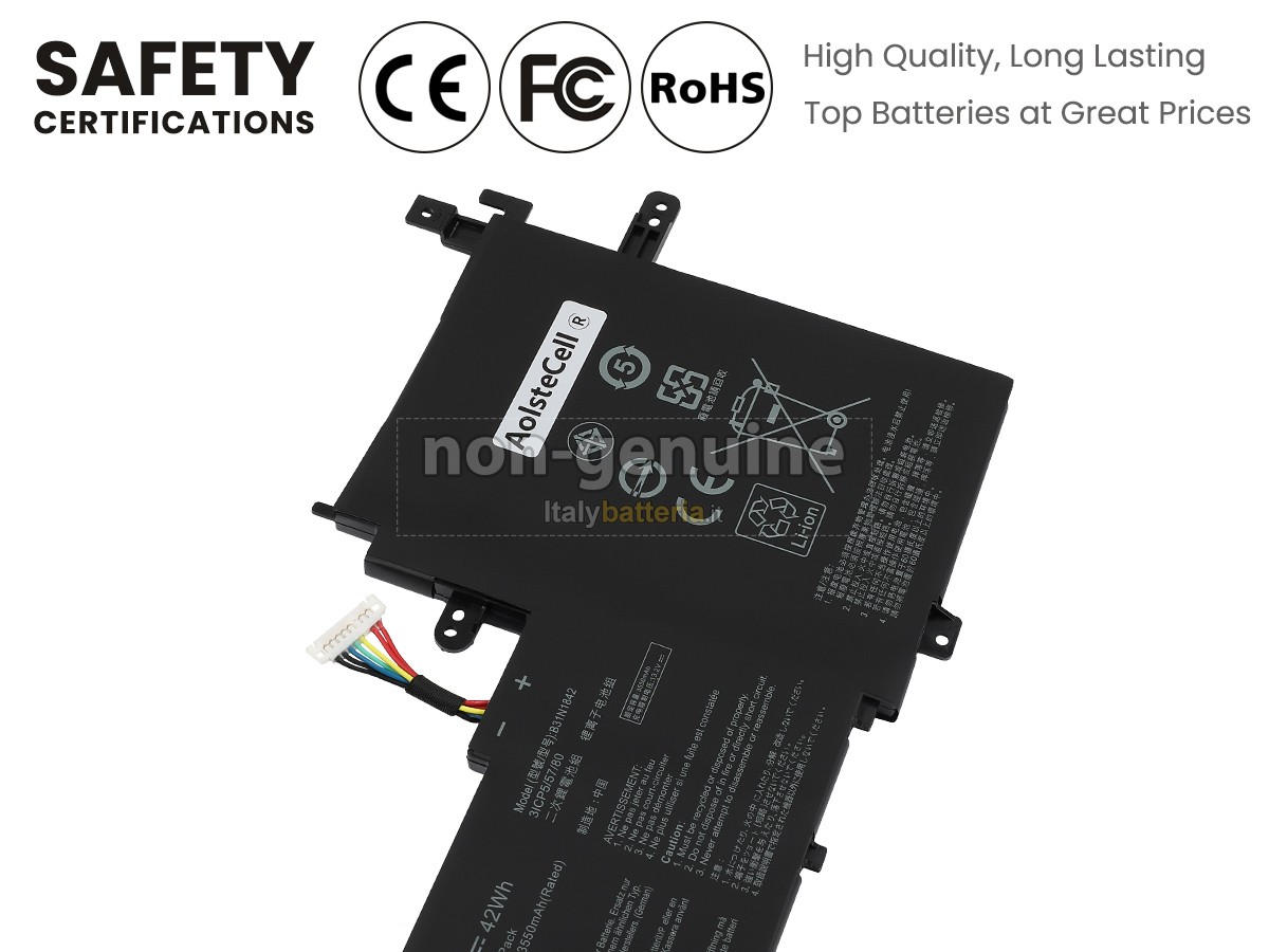 Batteria per portatile Asus VivoBook S15 S531FA