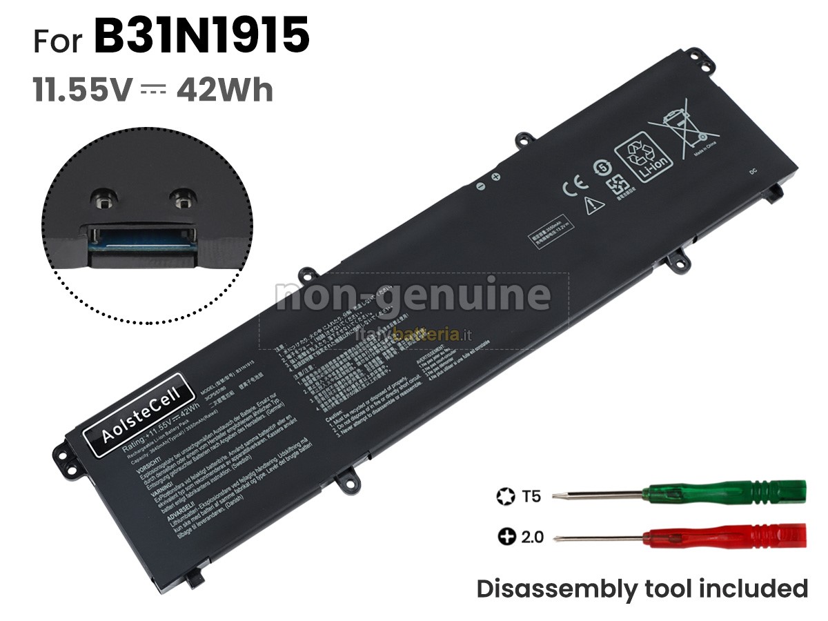 Batteria per portatile Asus EXPERTBook B1 B1400CEAE-FVP1110R