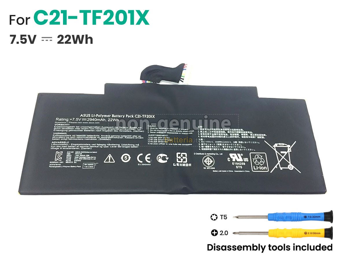 Batteria per Asus TF300