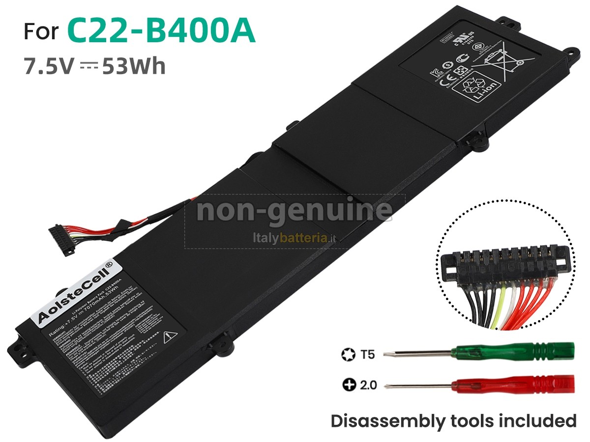 Batteria per Asus BU400A