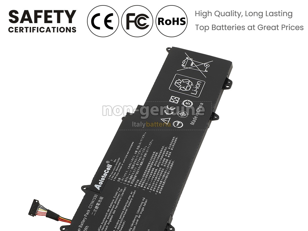 Batteria per portatile Asus ZenBook UX32LA-R3002H