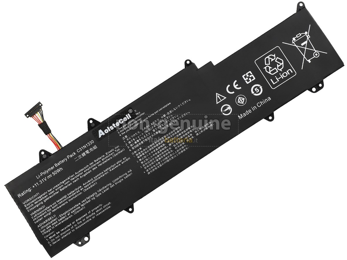 Batteria per portatile Asus ZenBook UX32LA-R3002H