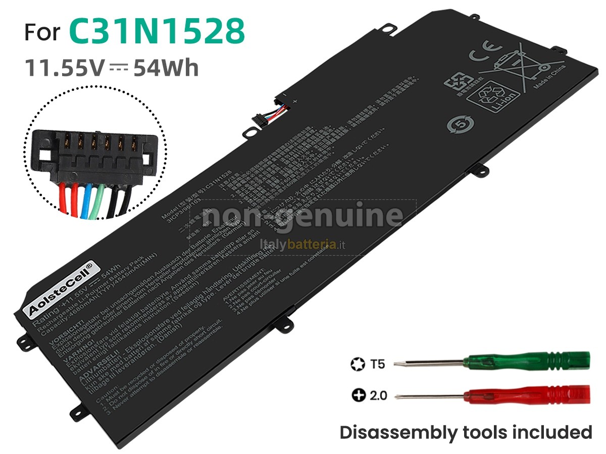 Batteria per Asus ZenBook Flip UX360CA-C4020T