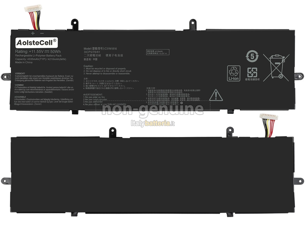 Batteria per Asus ZenBook Flip UX362FA-EL208R