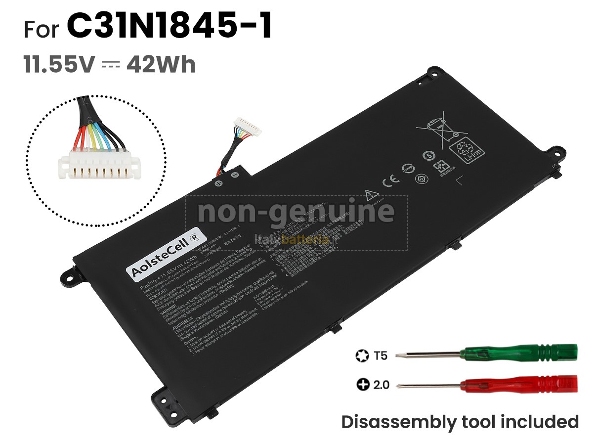 Batteria per portatile Asus Chromebook Flip C436FA-E10131