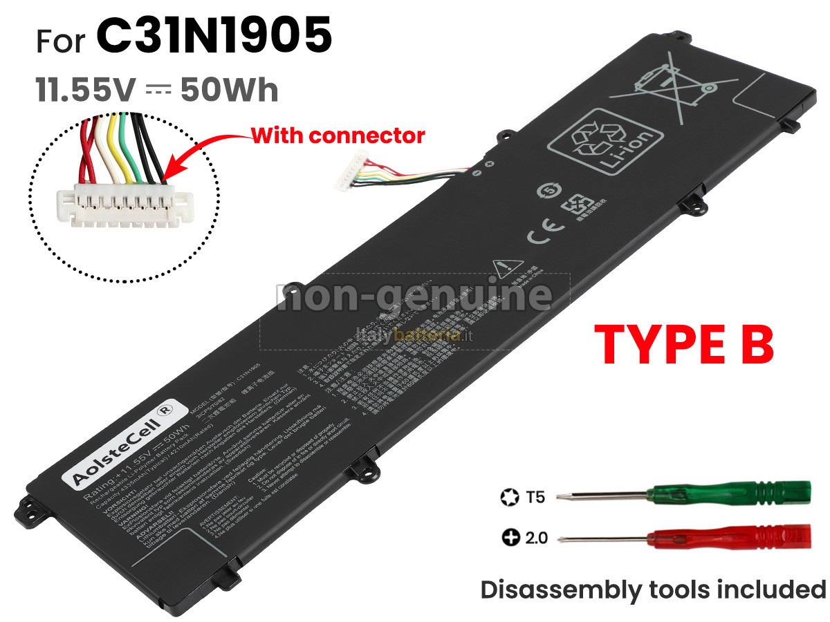 Batteria per Asus VivoBook Pro 15 OLED M3500QC