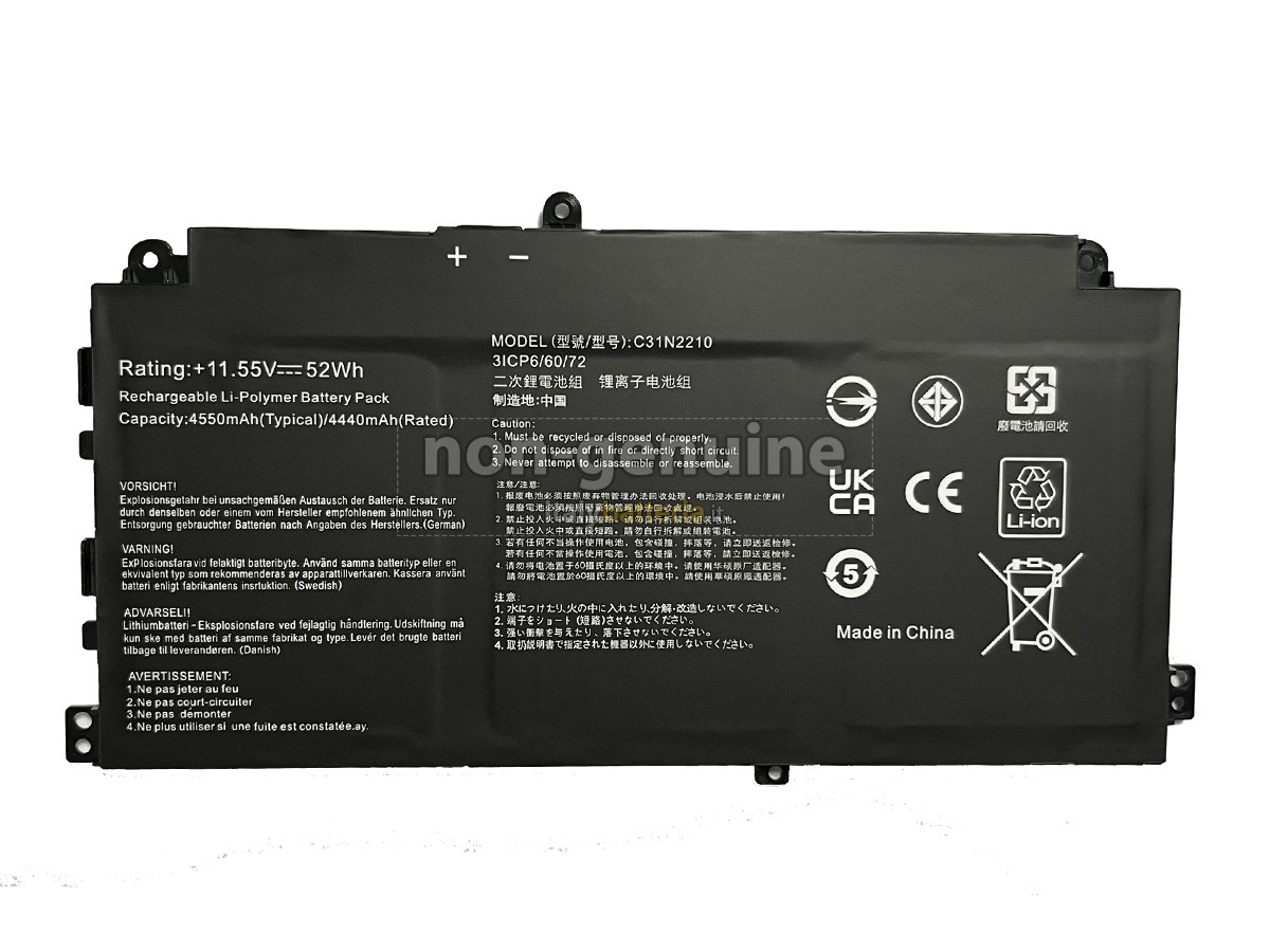 Batteria per Asus B2502CVA