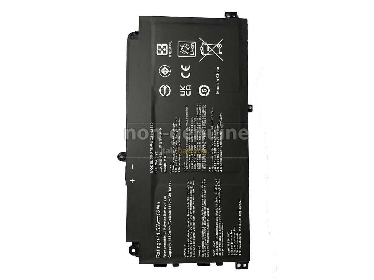 Batteria per Asus B2502CVA