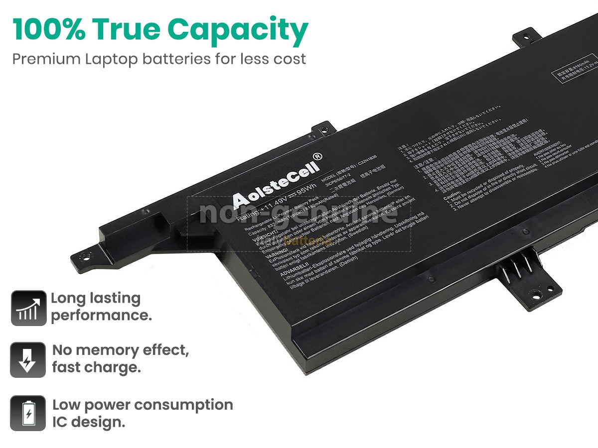 Batteria Asus ProART STUDIOBook Pro X W730G2T